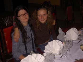 Scheina und Wulokh am Abendessen-2